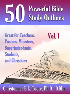cover image of 50 POWERFUL BIBLE STUDY OUTLINES, VOL. 1